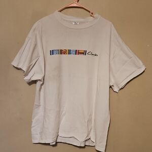 Clarks White Short-Sleeve Tee